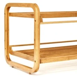 Schuhregal Mehrzweckregal 2 Etagen 6 Paar Schuhe Erweiterbar Bambus -Innovation Home Appliances Store 10038087 yy 0004 logo