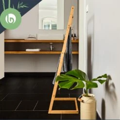 Handtuchhalter 4-fache Handtuchstange 40x98x28 Cm Leiteroptik Bambus -Innovation Home Appliances Store 10038126 yy 0004 logo