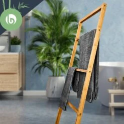 Handtuchhalter 4-fache Handtuchstange 40x98x28 Cm Leiteroptik Bambus -Innovation Home Appliances Store 10038126 yy 0005 logo