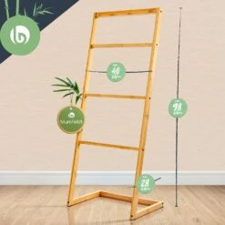 Handtuchhalter 4-fache Handtuchstange 40x98x28 Cm Leiteroptik Bambus -Innovation Home Appliances Store 10038126 yy 0007 logo