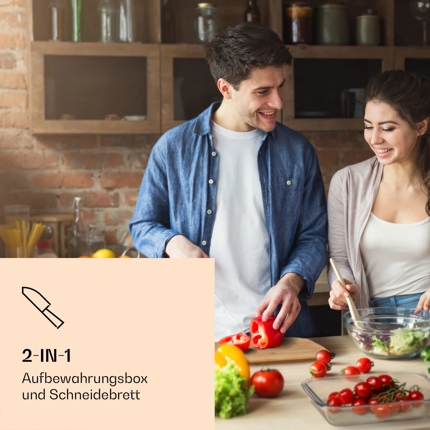 Aufschnittbox Mit Deckel 1,6 Liter 2er Set Glas Bambus Hitzebeständig 2 Aufschnittbox Mit Deckel 1,6 Liter 2er Set Glas Bambus Hitzebeständig – Bild 2