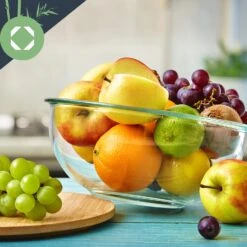 Glasschüssel 2200 Ml Bambusdeckel Verschließbar BPA-frei Größe L -Innovation Home Appliances Store 10038270 yy 0004 logo