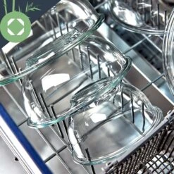 Glasschüssel 2200 Ml Bambusdeckel Verschließbar BPA-frei Größe L -Innovation Home Appliances Store 10038270 yy 0005 logo