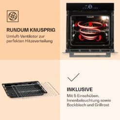Illuminosa Smart Einbaubackofen 2800W 11 Funktionen App-Steuerung -Innovation Home Appliances Store 10038335 de 0006 logo