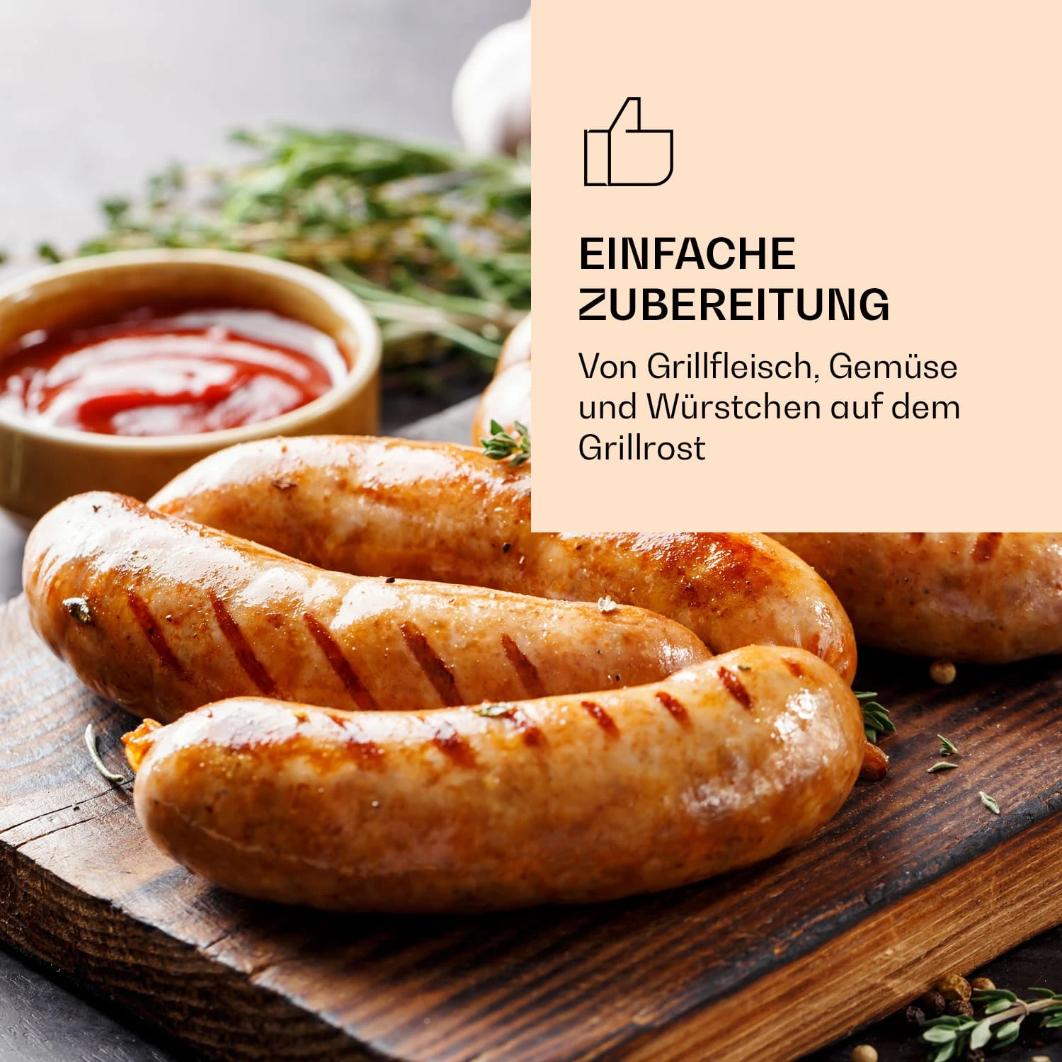 AeroVital Jumbo Heißluftfritteuse Grillrost Edelstahl 2 AeroVital Jumbo Heißluftfritteuse Grillrost Edelstahl – Bild 2