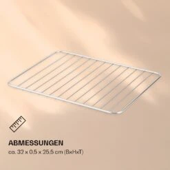 AeroVital Jumbo Heißluftfritteuse Grillrost Edelstahl 7 AeroVital Jumbo Heißluftfritteuse Grillrost Edelstahl -Innovation Home Appliances Store 10038343 de 0004 logo