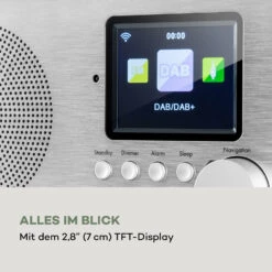 Silver Star Mini Two Internet DAB+/FM Radio, WiFi, BT, TWS Speaker 13 Silver Star Mini Two Internet DAB+/FM Radio, WiFi, BT, TWS Speaker -Innovation Home Appliances Store 10038348 de 0005 logo