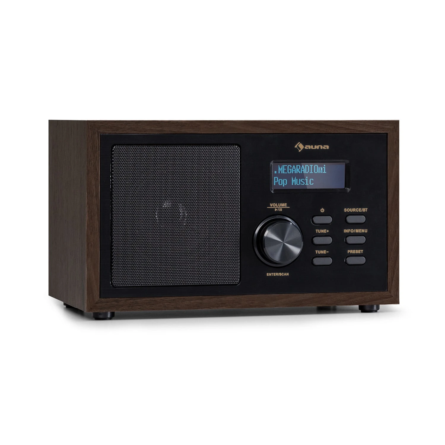 Ambient DAB+/FM Radio BT 5.0 AUX-In LC-Display Wecker Eieruhr 1 Ambient DAB+/FM Radio BT 5.0 AUX-In LC-Display Wecker Eieruhr