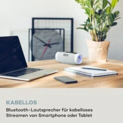 Blaster DAB Radio Tragbarer Bluetooth-Lautsprecher DAB/DAB+/FM Akku LCD -Innovation Home Appliances Store 10038363 de 0003 logo