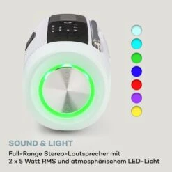 Blaster DAB Radio Tragbarer Bluetooth-Lautsprecher DAB/DAB+/FM Akku LCD -Innovation Home Appliances Store 10038363 de 0006 logo