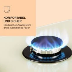 Victoria 5 Gaskochfeld 5-flammig Sabaf-Brenner Glaskeramik Retro-Look -Innovation Home Appliances Store 10038377 de 0004 logo