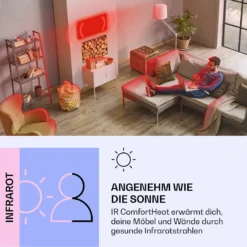 Wondersky Decken-Infrarotheizstrahler 2-er Set 700W 60 X 6 X 120 Cm (BxHxT) IP44 -Innovation Home Appliances Store 10038381 de 0004 logo