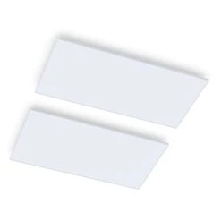 Wondersky Decken-Infrarotheizstrahler 2-er Set 700W 60 X 6 X 120 Cm (BxHxT) IP44