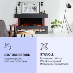 Studio Light & Fire 3 Smart Kamin 1000/2000W MDF WiFi-Steuerung -Innovation Home Appliances Store 10038384 de 0003 logo