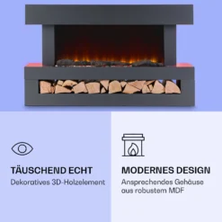 Studio Light & Fire 3 Smart Kamin 1000/2000W MDF WiFi-Steuerung -Innovation Home Appliances Store 10038384 de 0005 logo