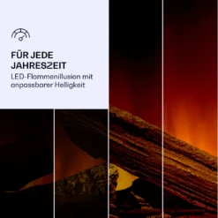 Studio Light & Fire 3 Smart Kamin 1000/2000W MDF WiFi-Steuerung -Innovation Home Appliances Store 10038384 de 0006 logo