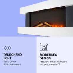 Studio Light & Fire 1 Smart Kamin 1000/2000W MDF WiFi-Steuerung -Innovation Home Appliances Store 10038385 de 0005 logo