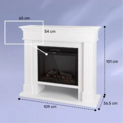 Las Pilas Elektrokamin Heizlüfter 900/1800W Wochentimer Fernbedienung 15 Las Pilas Elektrokamin Heizlüfter 900/1800W Wochentimer Fernbedienung -Innovation Home Appliances Store 10038629 yy 0008 dimensions