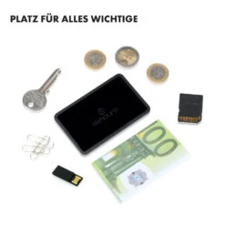 Coin Card Mit Filz Für Slim Wallets Münzaufbewahrung Aluminium -Innovation Home Appliances Store 10038674 de 0003 logo