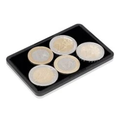 Coin Card Mit Filz Für Slim Wallets Münzaufbewahrung Aluminium