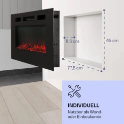 Galeras Elektrischer Wand- Und Einbaukamin 1800 W LED 3 Farben Timer 12 Galeras Elektrischer Wand- Und Einbaukamin 1800 W LED 3 Farben Timer -Innovation Home Appliances Store 10038687 de 0005 logo