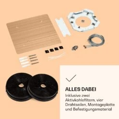 Futurelight Smart Inselabzugshaube Umluft 420m³/h LED Edelstahl -Innovation Home Appliances Store 10038708 de 0006 logo