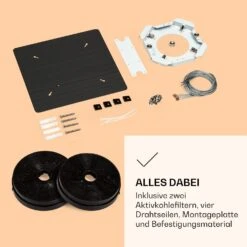 Futurelight Smart Inselabzugshaube Umluft 420m³/h LED Edelstahl -Innovation Home Appliances Store 10038709 de 0006 logo