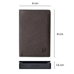 ZNAP Slim Wallet 8 Karten Münzfach 8 X 1,5 X 6 Cm (BxHxT) RFID-Schutz 15 ZNAP Slim Wallet 8 Karten Münzfach 8 X 1,5 X 6 Cm (BxHxT) RFID-Schutz -Innovation Home Appliances Store 10038767 yy 0008 dimensions