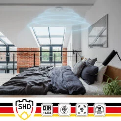 Rauchmelder DOF29 Kunststoff Warnsignal: 85 DB 9V Batteriebetrieben -Innovation Home Appliances Store 10038772 yy 0005 logo