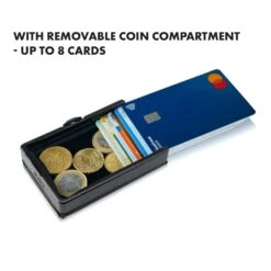 ZNAP Slim Wallet 12 Karten Münzfach 8 X 1,8 X 6 Cm (BxHxT) RFID-Schutz -Innovation Home Appliances Store 10038777 uk 0005 logo