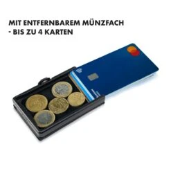 ZNAP Slim Wallet 8 Karten Münzfach 8 X 1,5 X 6 Cm (BxHxT) RFID-Schutz -Innovation Home Appliances Store 10038792 de 0005 logo