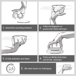 Magnetic Mount Magnethalterung Für Rauchmelder Ab 7 Cm Ø Selbstklebend 10 Magnetic Mount Magnethalterung Für Rauchmelder Ab 7 Cm Ø Selbstklebend -Innovation Home Appliances Store 10038808 de 0005 logo