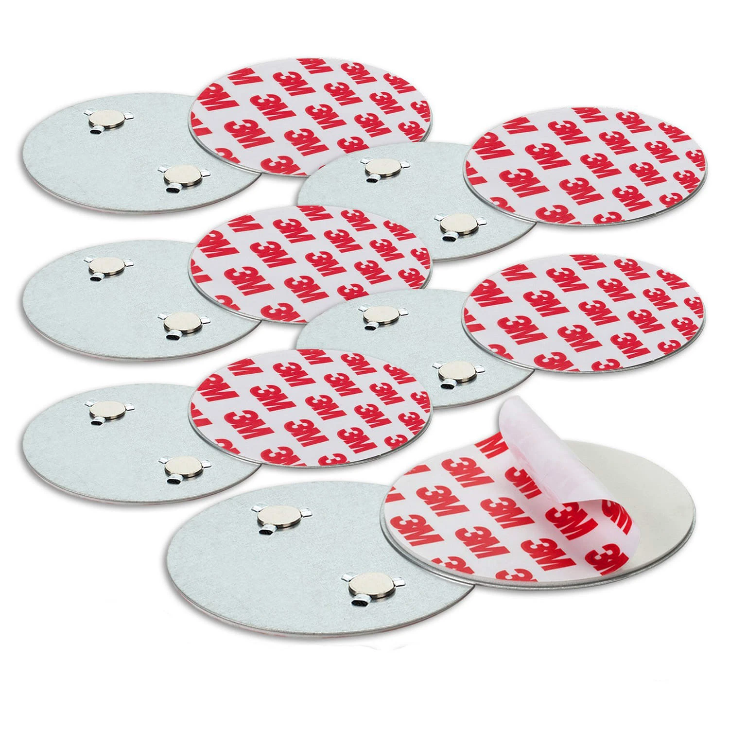 Magnetic Mount Magnethalterung Für Rauchmelder Ab 7 Cm Ø Selbstklebend 1 Magnetic Mount Magnethalterung Für Rauchmelder Ab 7 Cm Ø Selbstklebend