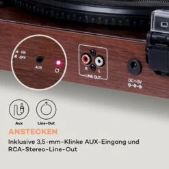 TT-Classic Light Plattenspieler Staubschutz Bluetooth 33/45/78 U/min -Innovation Home Appliances Store 10038898 de 0007 logo