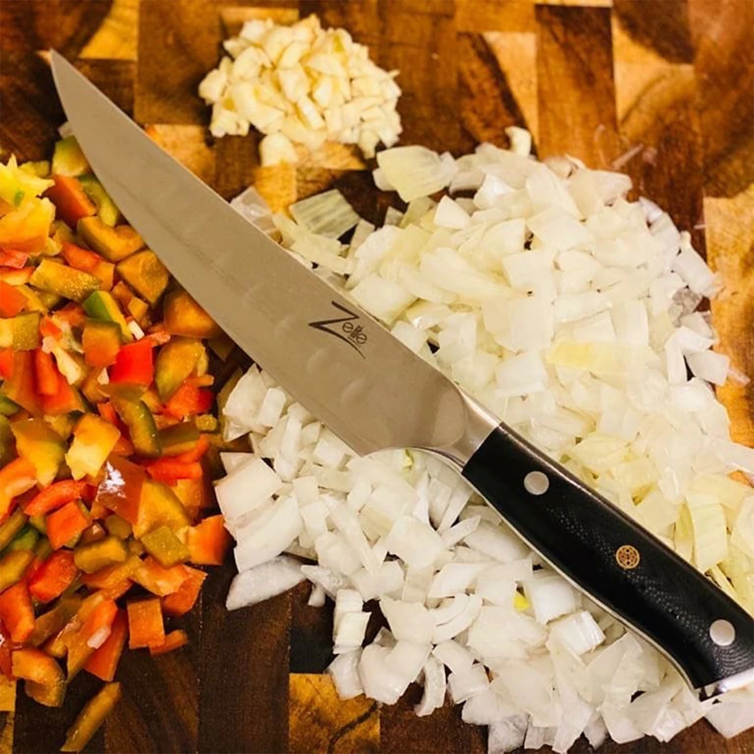 Alpha-Royal Japanese Serie 6" Ausbeinmesser Japanischer AUS10 Damaszener-Stahl 4 Alpha-Royal Japanese Serie 6" Ausbeinmesser Japanischer AUS10 Damaszener-Stahl – Bild 4