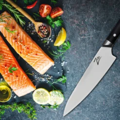 Razor-Edge Serie 8" Kochmesser 59 HRC Edelstahl -Innovation Home Appliances Store 10039042 yy 0003 logo
