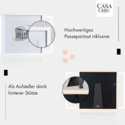 Everton Bilderrahmen Quadratisch 25 X 25 Cm Fotos Passepartout Glas -Innovation Home Appliances Store 10039291 de 0004 usp