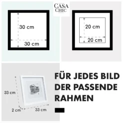 Everton Bilderrahmen Quadratisch 25 X 25 Cm Fotos Passepartout Glas -Innovation Home Appliances Store 10039291 de 0005 usp