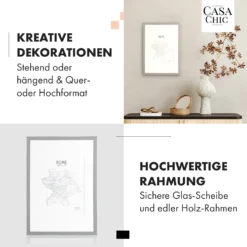 Berwick Bilderrahmen Rechteckig DIN A4 Cm Fotos Passepartout Glas -Innovation Home Appliances Store 10039332 de 0003 usp