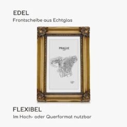 Regent Bilderrahmen Rechteckig 17 X 12 Cm Fotos Passepartout Glas Rokoko -Innovation Home Appliances Store 10039336 de 0003 logo