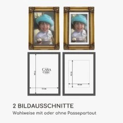 Regent Bilderrahmen Rechteckig 17 X 12 Cm Fotos Passepartout Glas Rokoko -Innovation Home Appliances Store 10039336 de 0006 logo