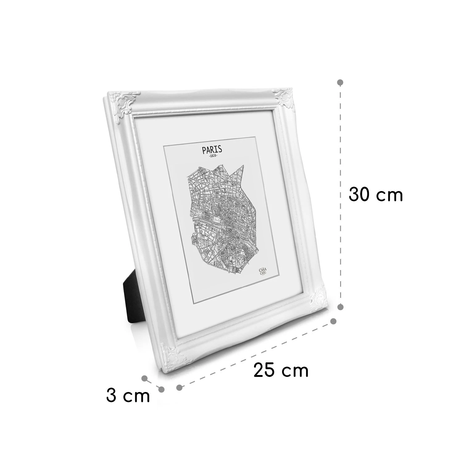 Regent Bilderrahmen Rechteckig 25 X 20 Cm Fotos Passepartout Glas Rokoko 7 Regent Bilderrahmen Rechteckig 25 X 20 Cm Fotos Passepartout Glas Rokoko – Bild 7