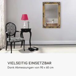 Manchester Wandspiegel Massivholzrahmen Rechteckig 90 X 60 Cm -Innovation Home Appliances Store 10039380 de 0005 logo