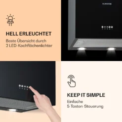 Monumenta Wandabzugshaube Aluminium 559m³/h LED EEK B -Innovation Home Appliances Store 10039393 de 0005 logo