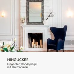 Manresa Wandspiegel Holzrahmen Rechteckig 90 X 60 Cm Vintage -Innovation Home Appliances Store 10039419 de 0005 logo