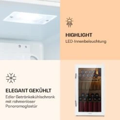 Beersafe XXL Quartz Kühlschrank 80 Liter 3 Böden Panoramaglastür -Innovation Home Appliances Store 10039427 de 0004 logo