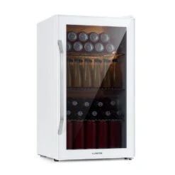 Beersafe XXL Quartz Kühlschrank 80 Liter 3 Böden Panoramaglastür