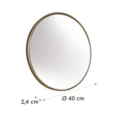 Fournier Wandspiegel Metallrahmen Rund Ø 40 Cm -Innovation Home Appliances Store 10039433 yy 0006 logo