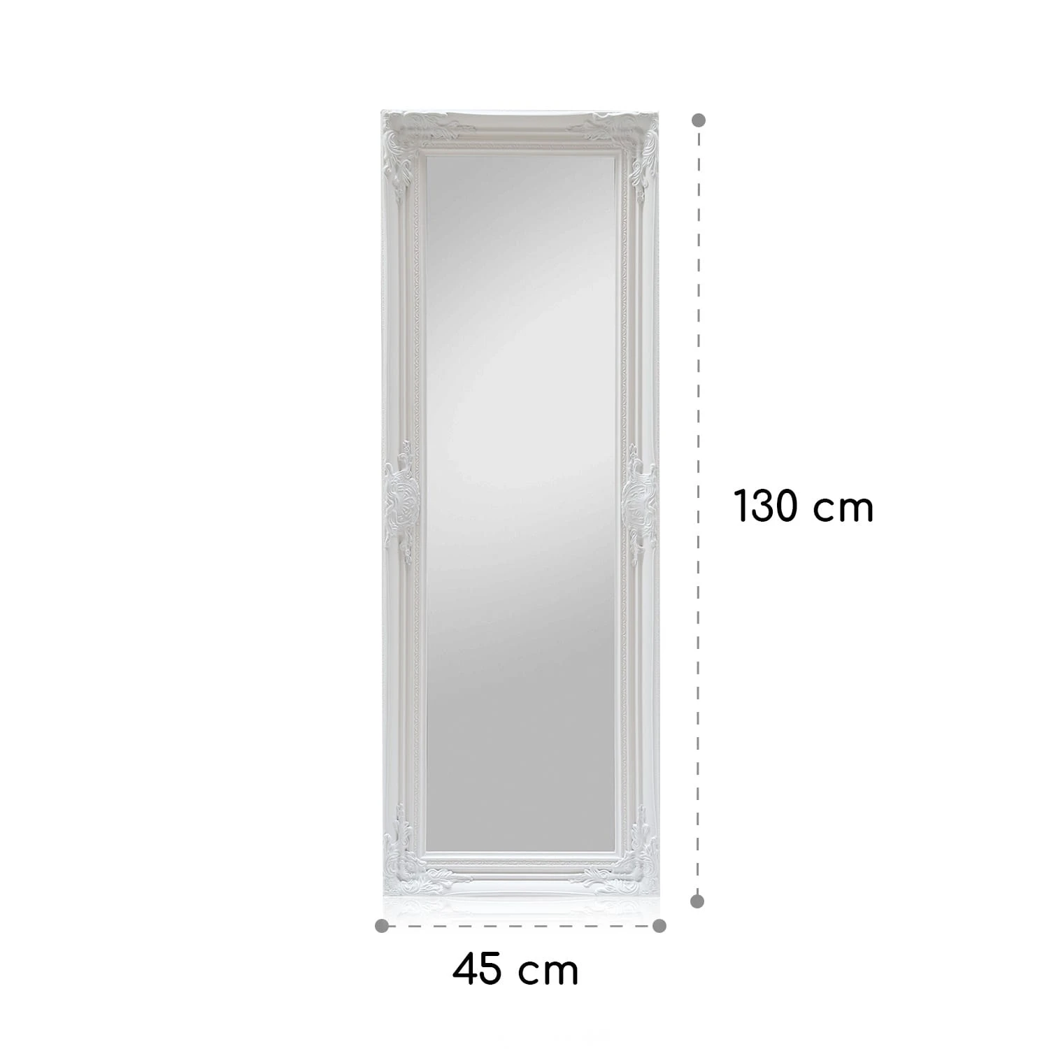 Ashford Standspiegel Massivholzrahmen Rechteckig 130 X 45 Cm 7 Ashford Standspiegel Massivholzrahmen Rechteckig 130 X 45 Cm – Bild 7