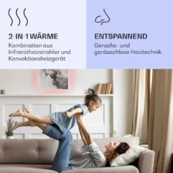 Mojave 500 Smart 2-in-1 Heizgerät Infrarot Konvektor 60x60cm 500W RGB-Licht 11 Mojave 500 Smart 2-in-1 Heizgerät Infrarot Konvektor 60x60cm 500W RGB-Licht -Innovation Home Appliances Store 10039813 de 0004 logo